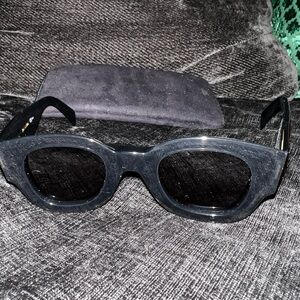 Celine CL41446/S Bold Look Black Sunglasses 🕶️